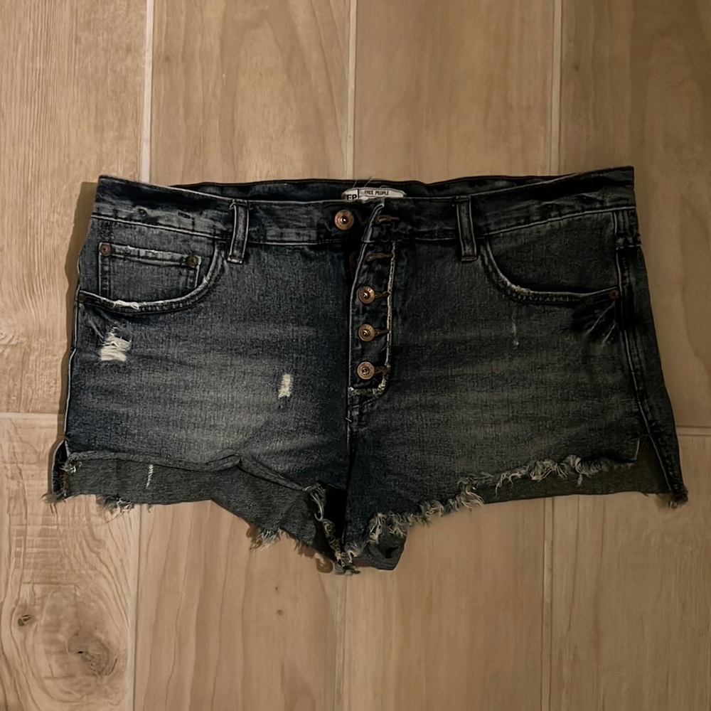 FP: Free People denim shorts. Never worn! NEW